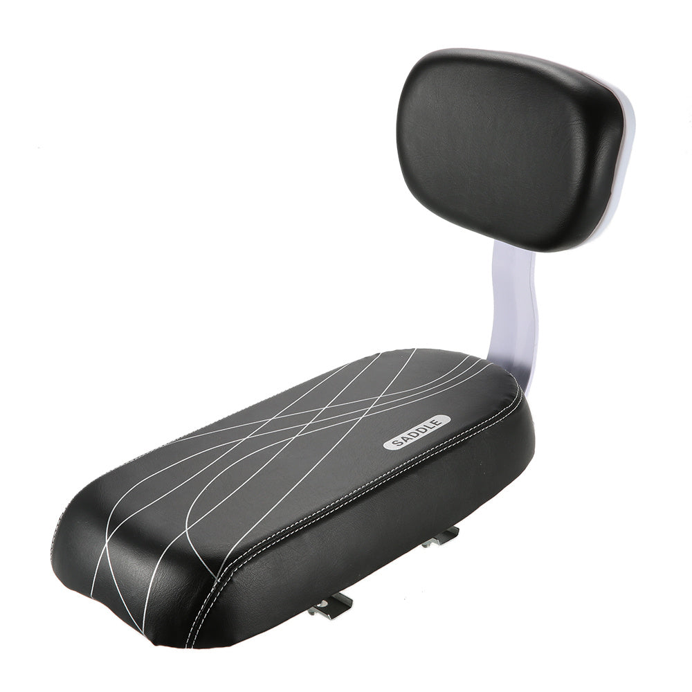 Thickened backrest cushion for bicycle rear child seat