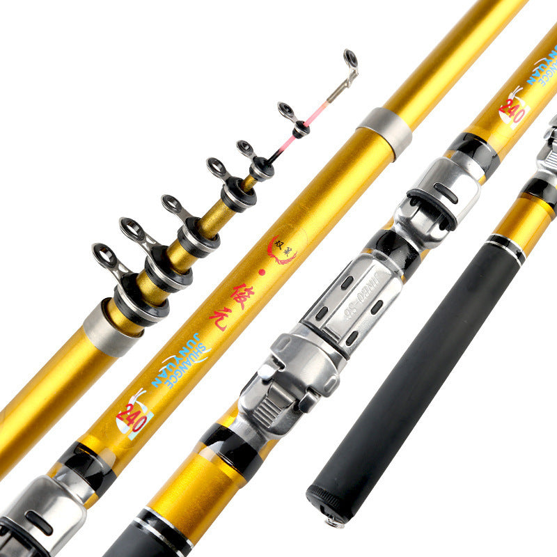 FRP Shrink Joint Telescopic Soft Tail Small Rock Fishing Fishing Rod