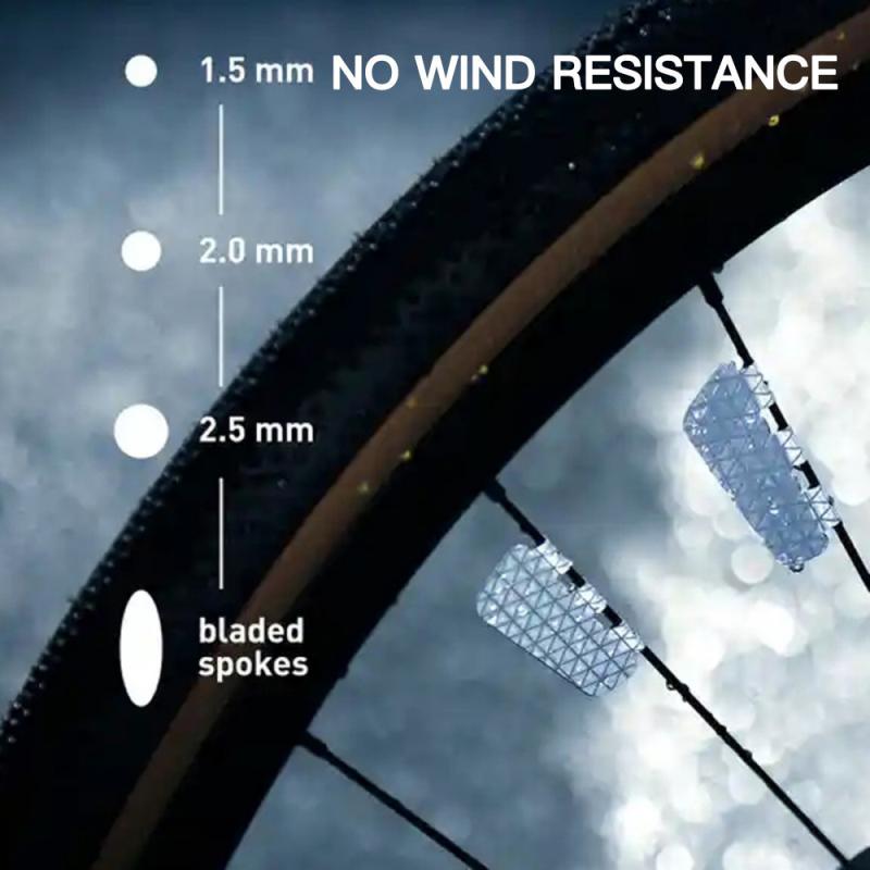 Bicycle spokes reflective clip safety wheels