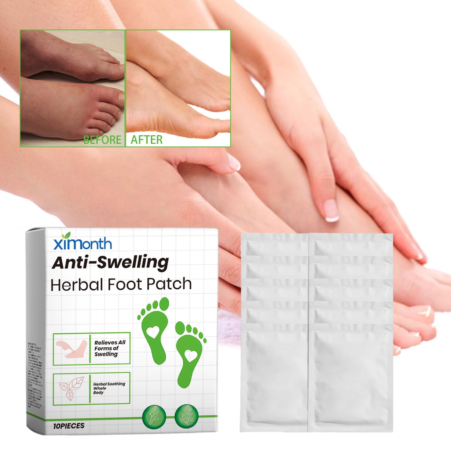 Herbal Foot Patch Deep Cleansing And Relaxation