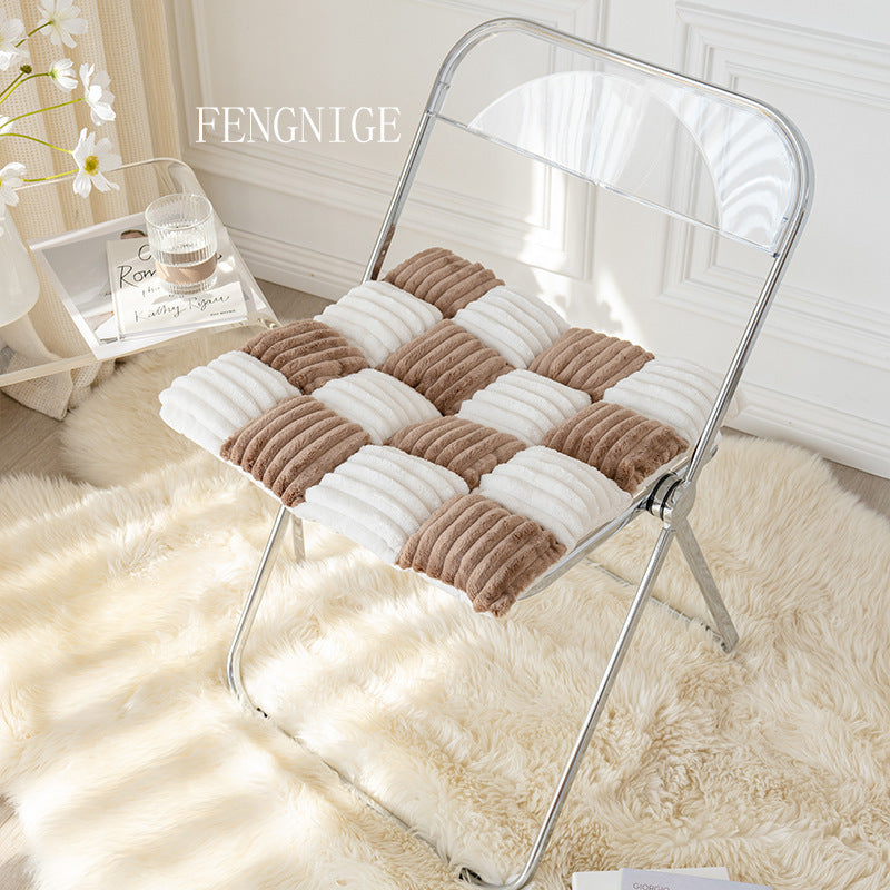 Chair Cushion Thickened Winter Dormitory