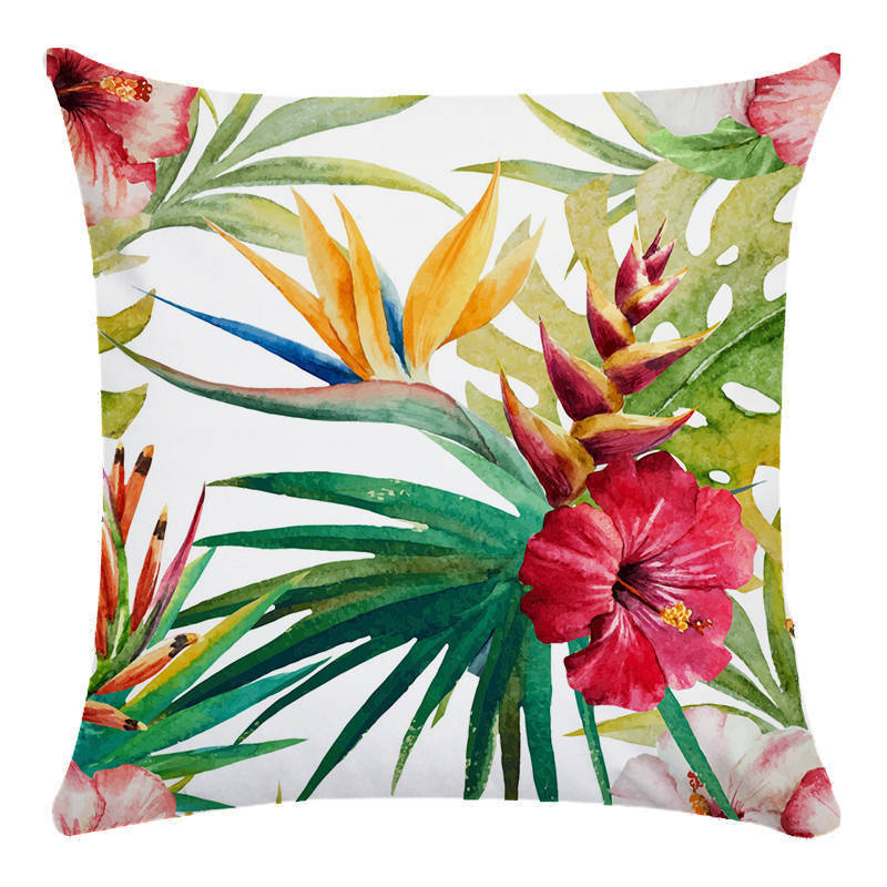 Tropical Guava Flower Super Soft Pillowcase Cushion Cover