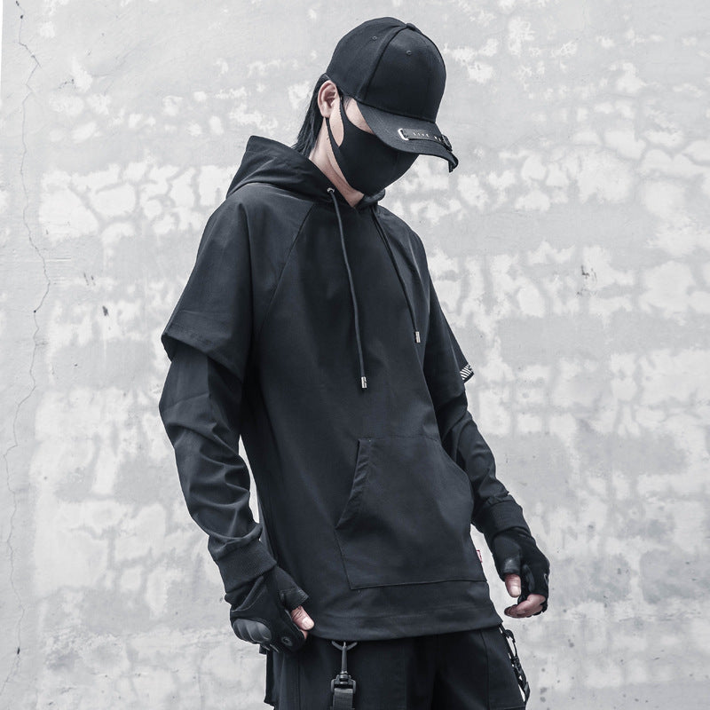 Autumn Sweater Men's Hooded Dark