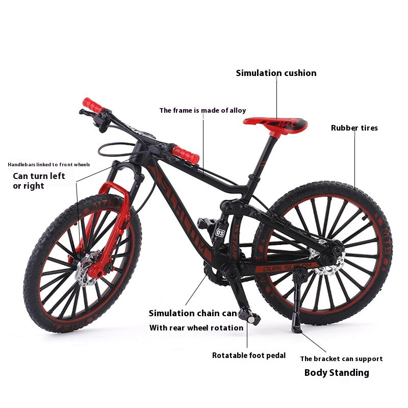 1 To 10 Simulation Alloy Downhill Mountain Bike Model Toy