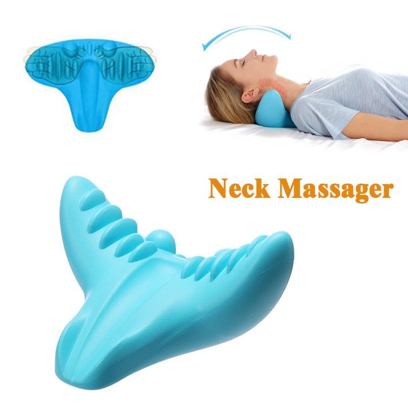 Shiatsu massage pillow C-rest neck and neck cervical spine relaxation muscle memory foam pillow