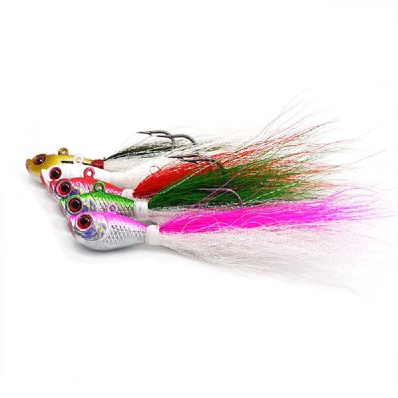 Multicolor Deer Tail Beard Guy Bronzing Lure