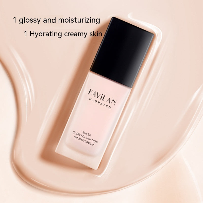 Fayilan Perfect Teint Foundation Liquid Concealer Lightweight Non-stuck Powder Moisturizing Hydrating Moisturizing Cream