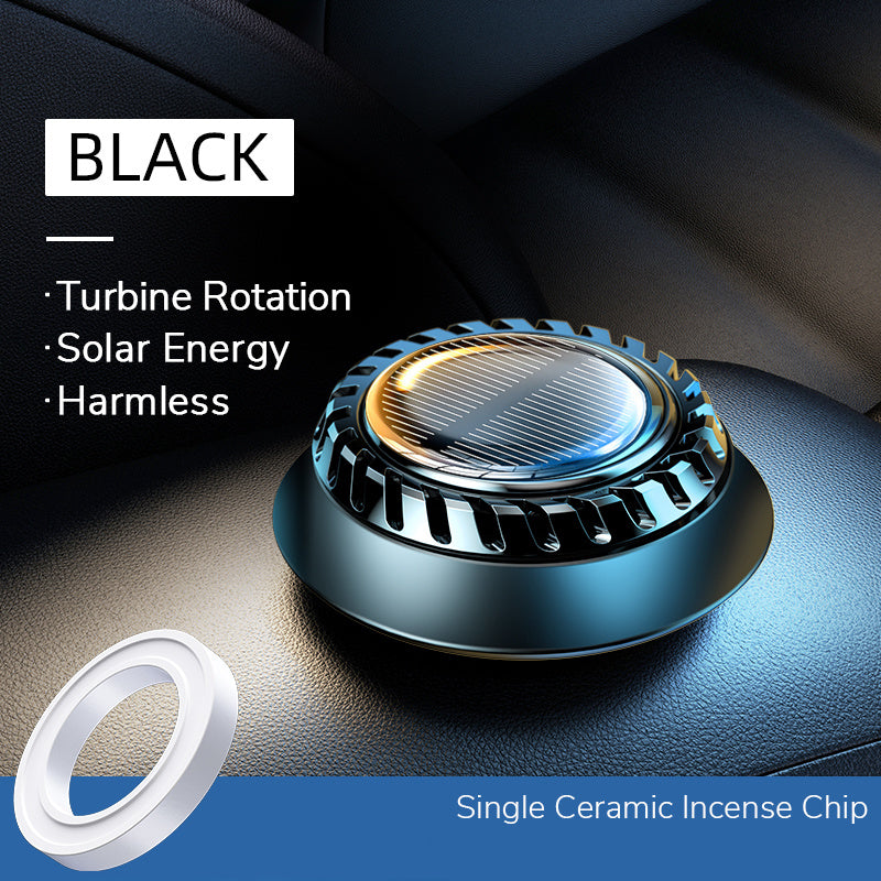 Solar Car Aromatherapy Car Sensor Perfume High-end Ornaments