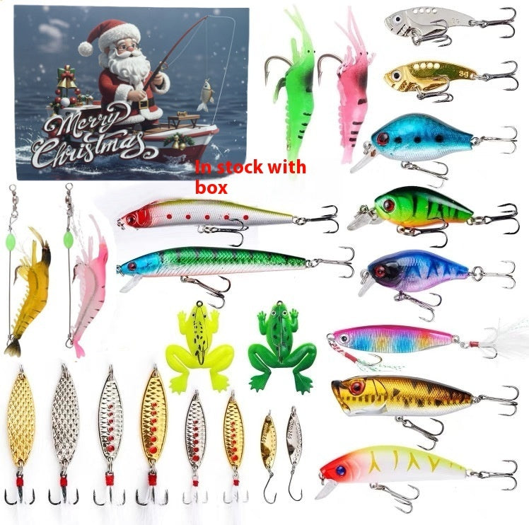 Fashion Creative Fishing Christmas Gift Suit