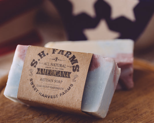 Americana Organic Handmade Soap in collaboration with Jill Wagner and Special Operations Warrior Foundation