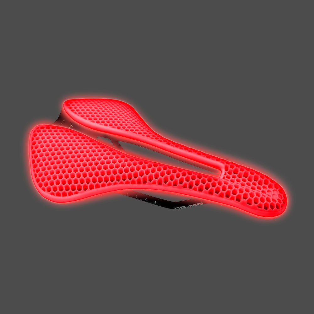 Comfortable Competitive Mountain Road Bike Saddle Luminous