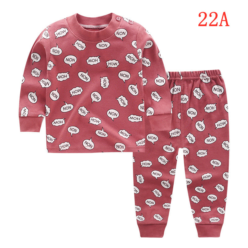 Autumn children's underwear set