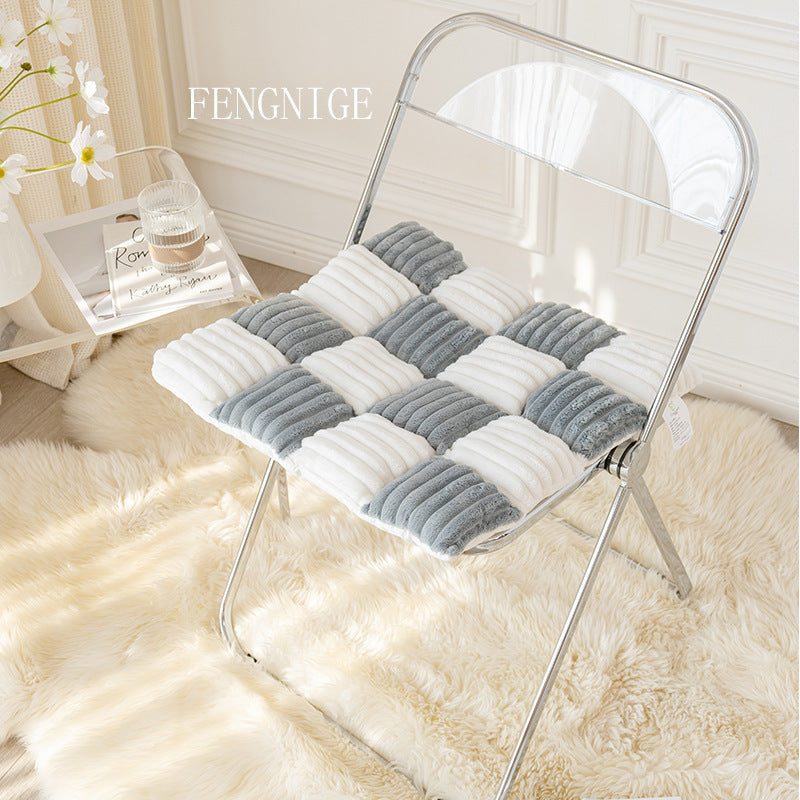 Chair Cushion Thickened Winter Dormitory