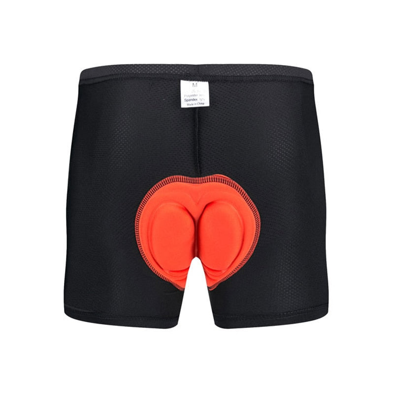Men 3D Padded Bike Cycle Gear Briefs