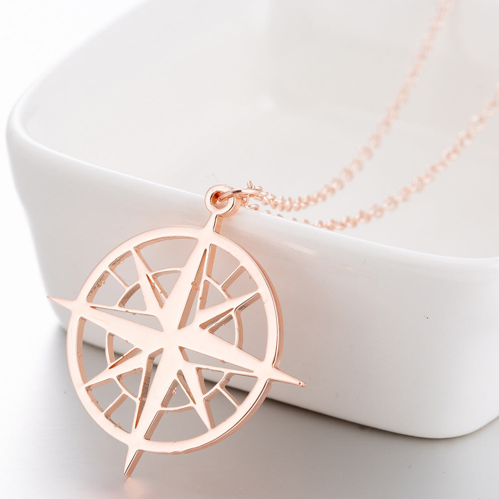 Magic Mountain Geometric Pyramid Mountain Necklace