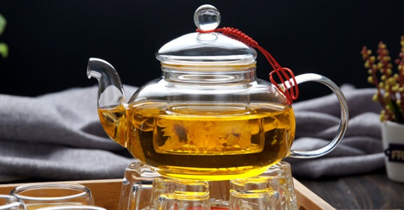 Heat-resistant Glass Set Of Herbal Tea Manufacturers Manufacturers Special Wholesale Flower Teapot With Filter Kung Fu Tea Gift Set