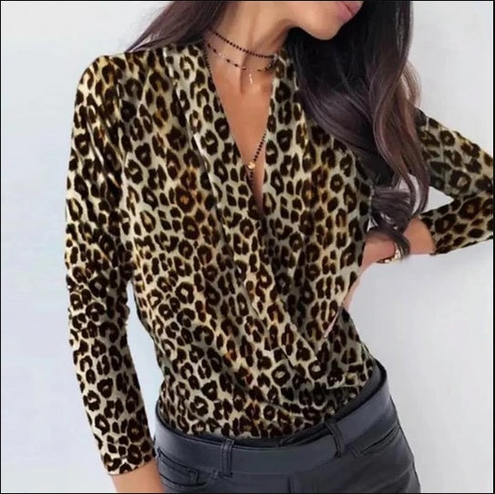 Deep V Top Shirt