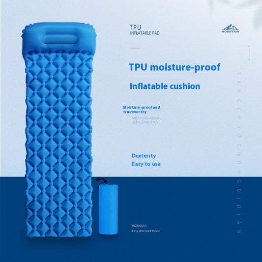Portable Tpu Inflatable Mattress Camping Picnic Mat