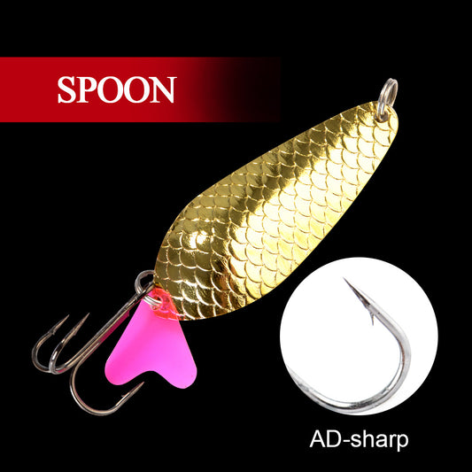 42g Double Iron Plate Sequin Road Sub Fish Hook