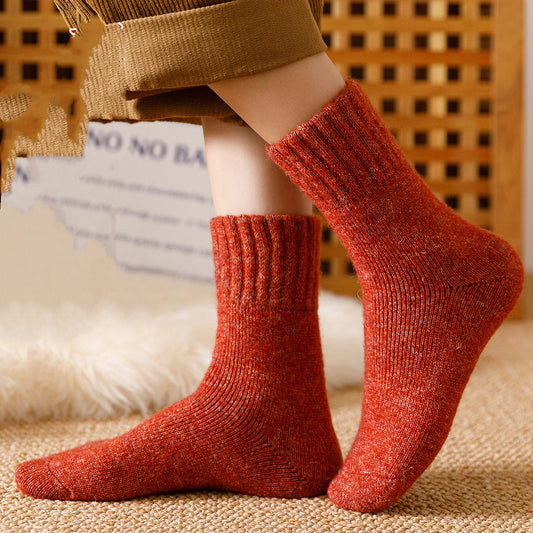 Wool Socks Women's Winter Warm Thickening