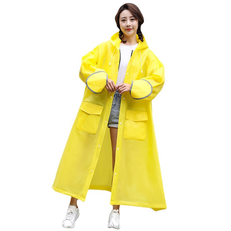 Raincoat Women's Long Electric Bike Full Body