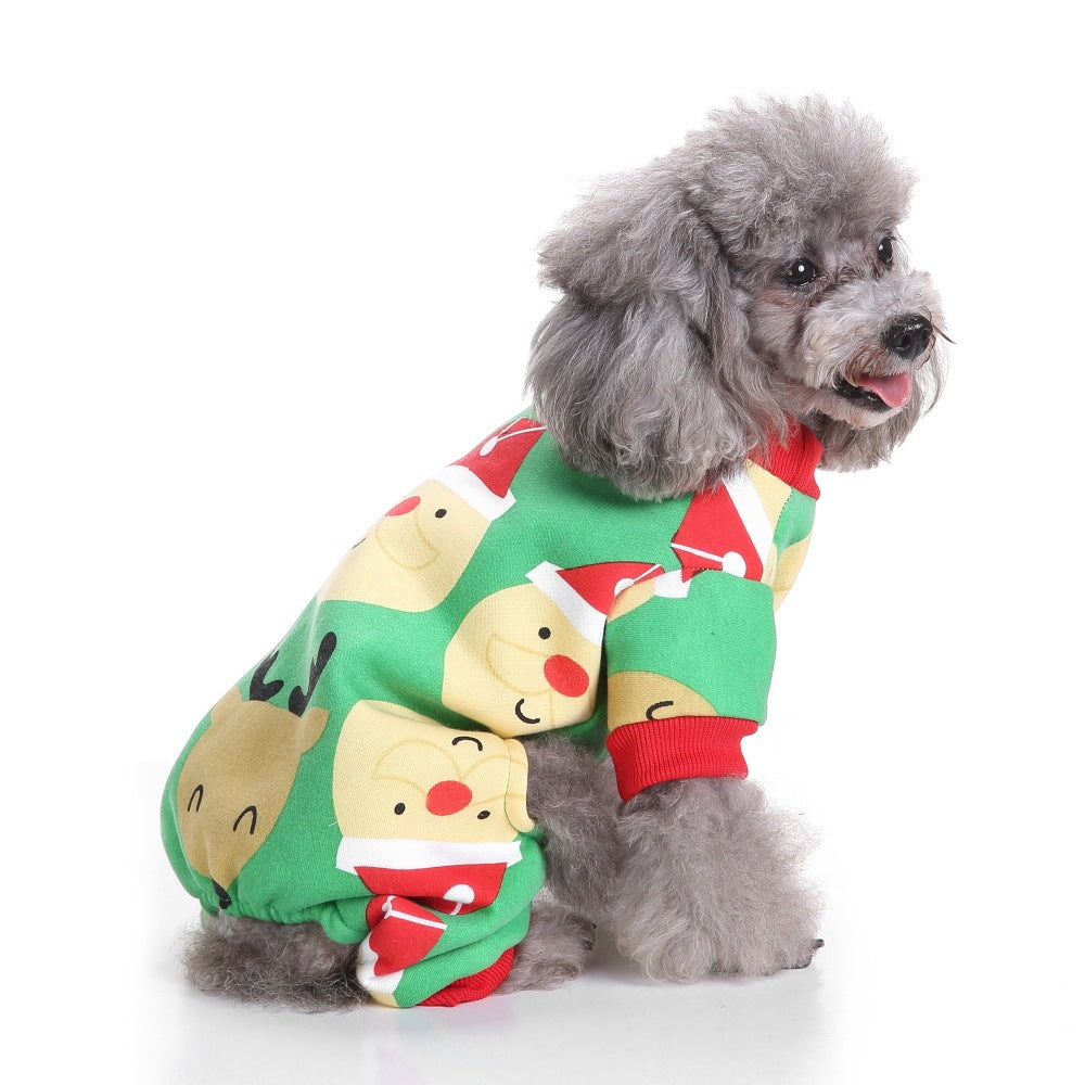 Holiday Pet Costume Clothes Suit