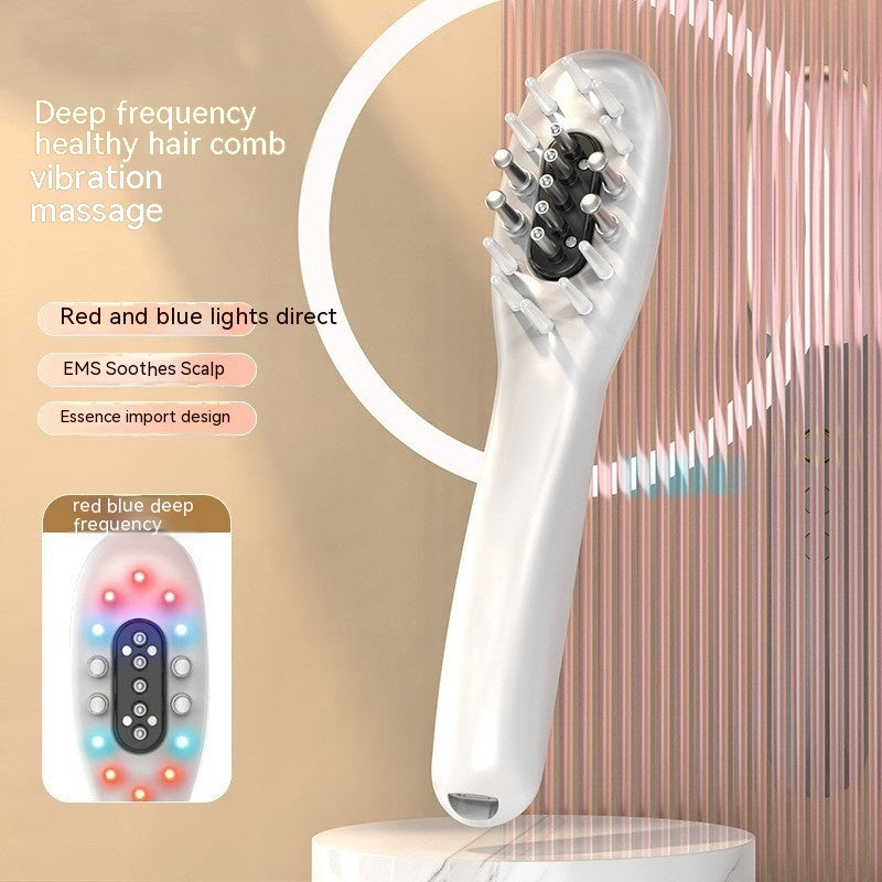 Mino Scalp Medicine Supplying Device EMS Micro-current Care Guide Comb