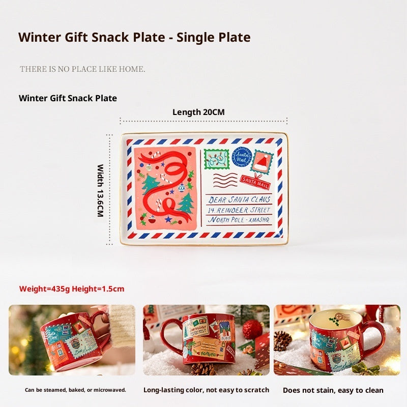 Winter Gift Home Ceramic Cup Leisure