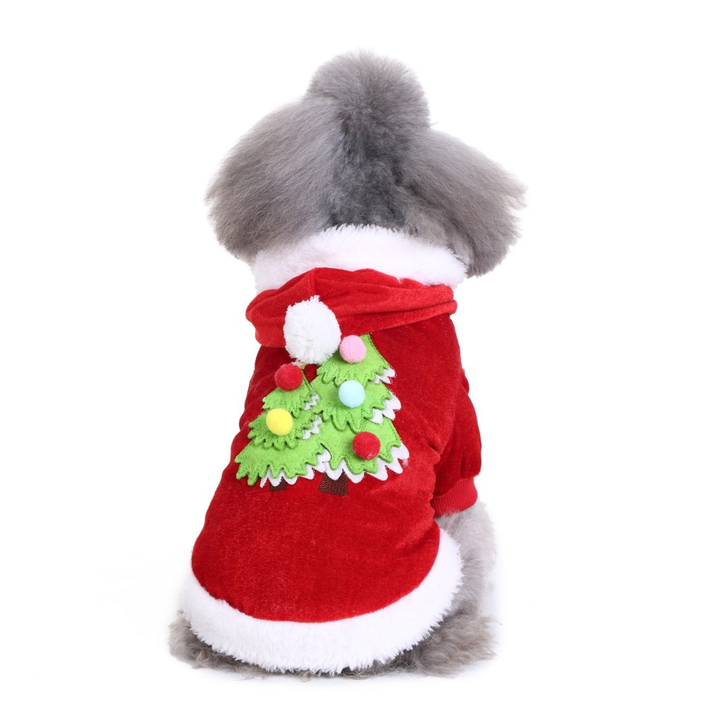 Holiday Pet Costume Clothes Suit