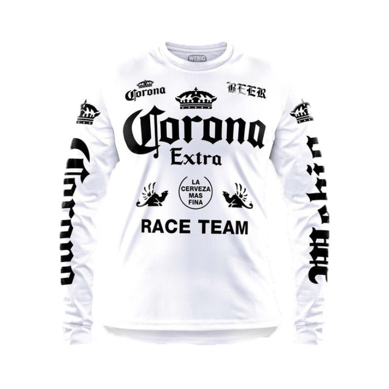 Road Bike Scrambling Motorcycle Top Riding Team Uniform