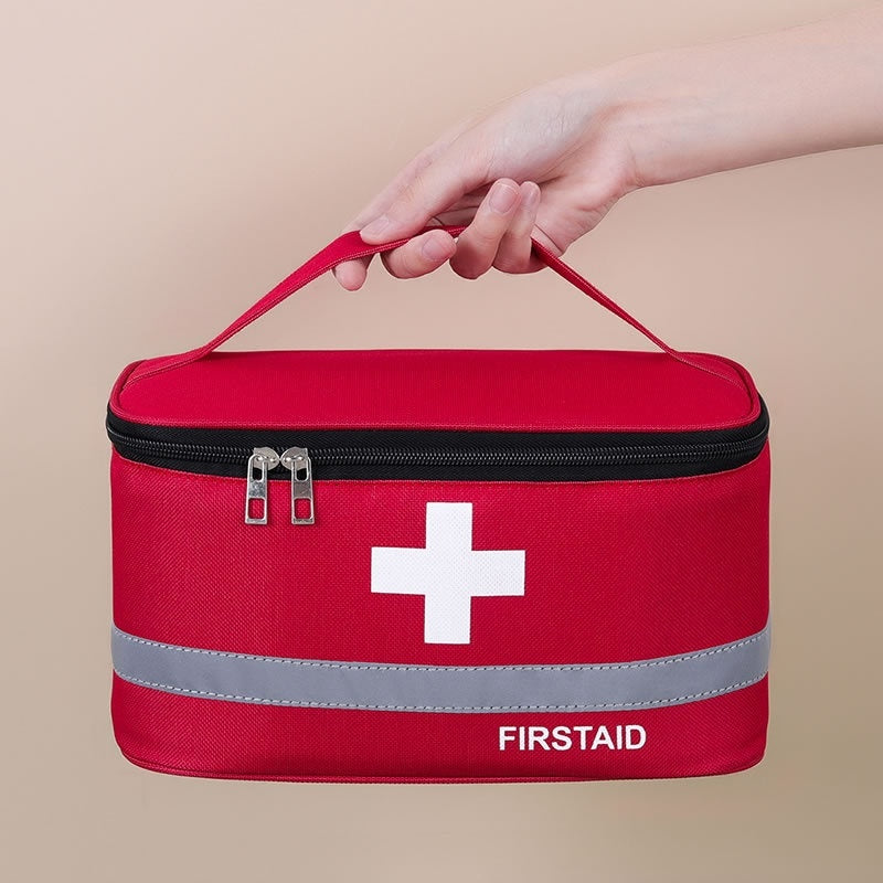 Portable First Aid Kits Family Pack Large Travel Medicine Medicine Storage Box Small