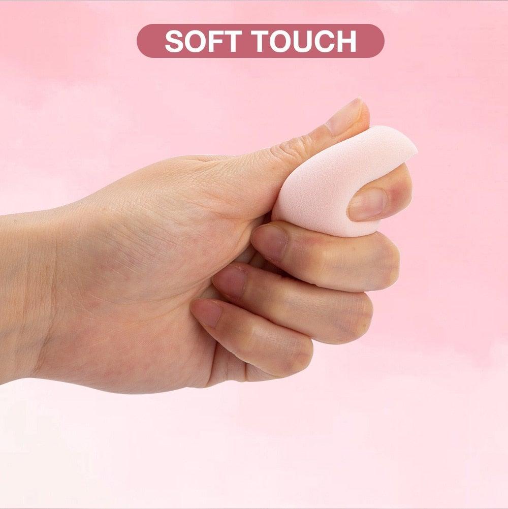 8pcs Makeup Beauty Egg Set Makeup Puff Set Colorful Cushion Cosmestic Sponge Tool Wet and Dry Use Colorful Makeup Sponges Set For Womens