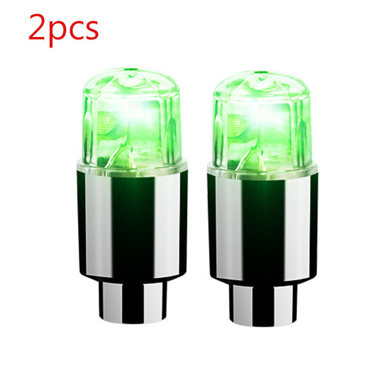 Universal Wheel LED Light Car Motorcycle Bike Neon Valve Cover