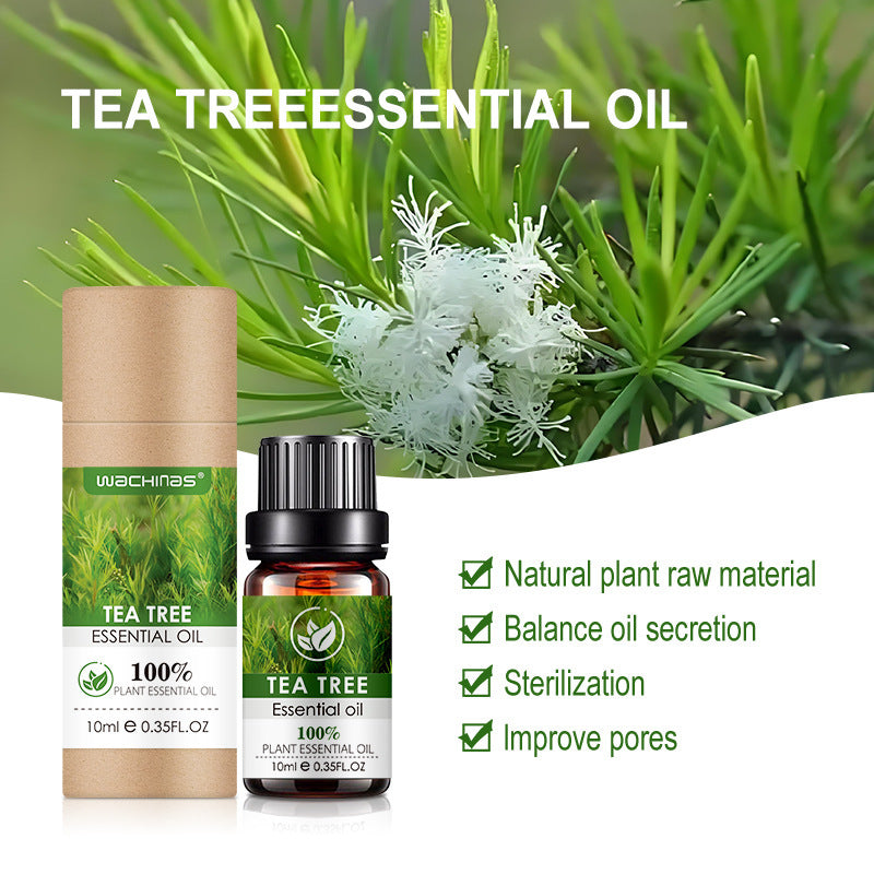 Essential Tea Tree Oil Massage Facial Body Aromatherapy Massage