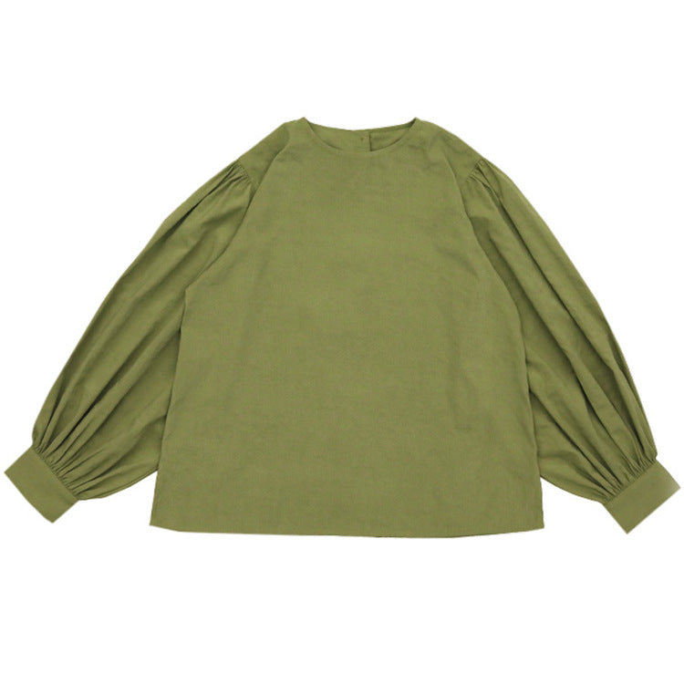 Women's Autumn Crew Neck Shirt