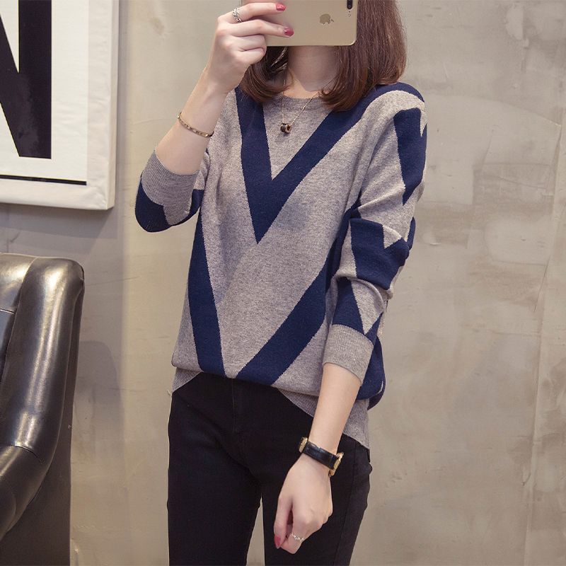 Women's Autumn Crew Neck Sweater