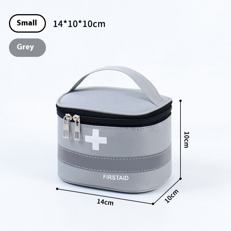 Portable First Aid Kits Family Pack Large Travel Medicine Medicine Storage Box Small