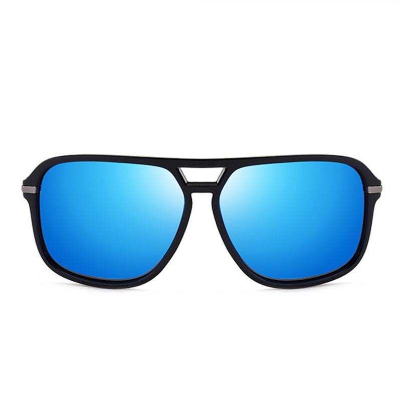Luxury Polarized Men Business Oversized Mirror Sunglasses For  Driving Brand Designer Driver Sunglasses UV400 Protection