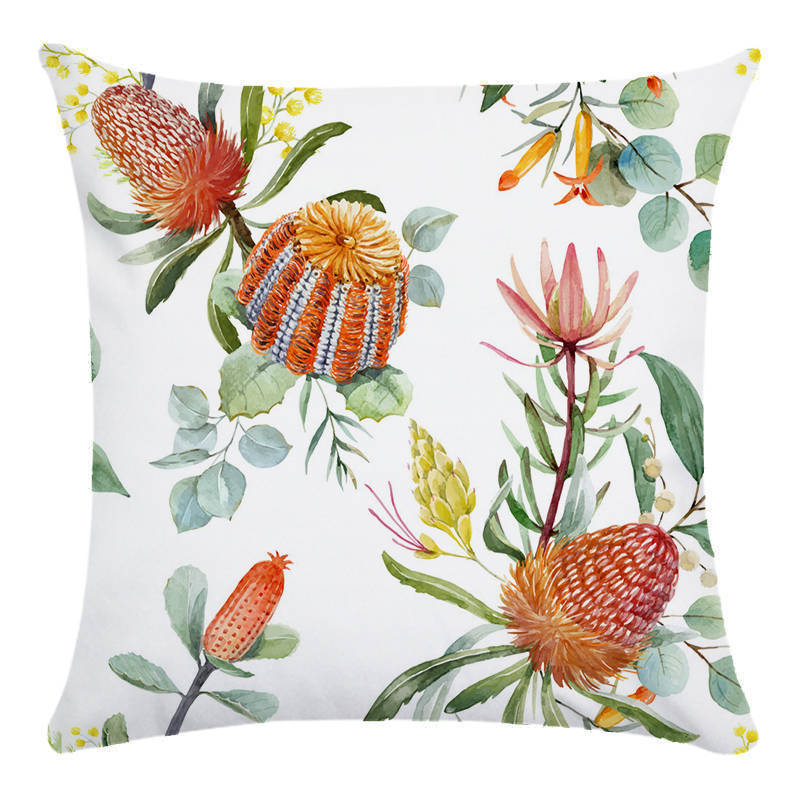 Tropical Guava Flower Super Soft Pillowcase Cushion Cover