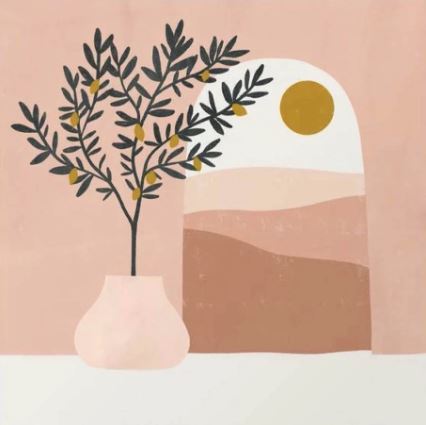 Abstract Oil Painting Kill Time Hand Painted Diy Digital Fill