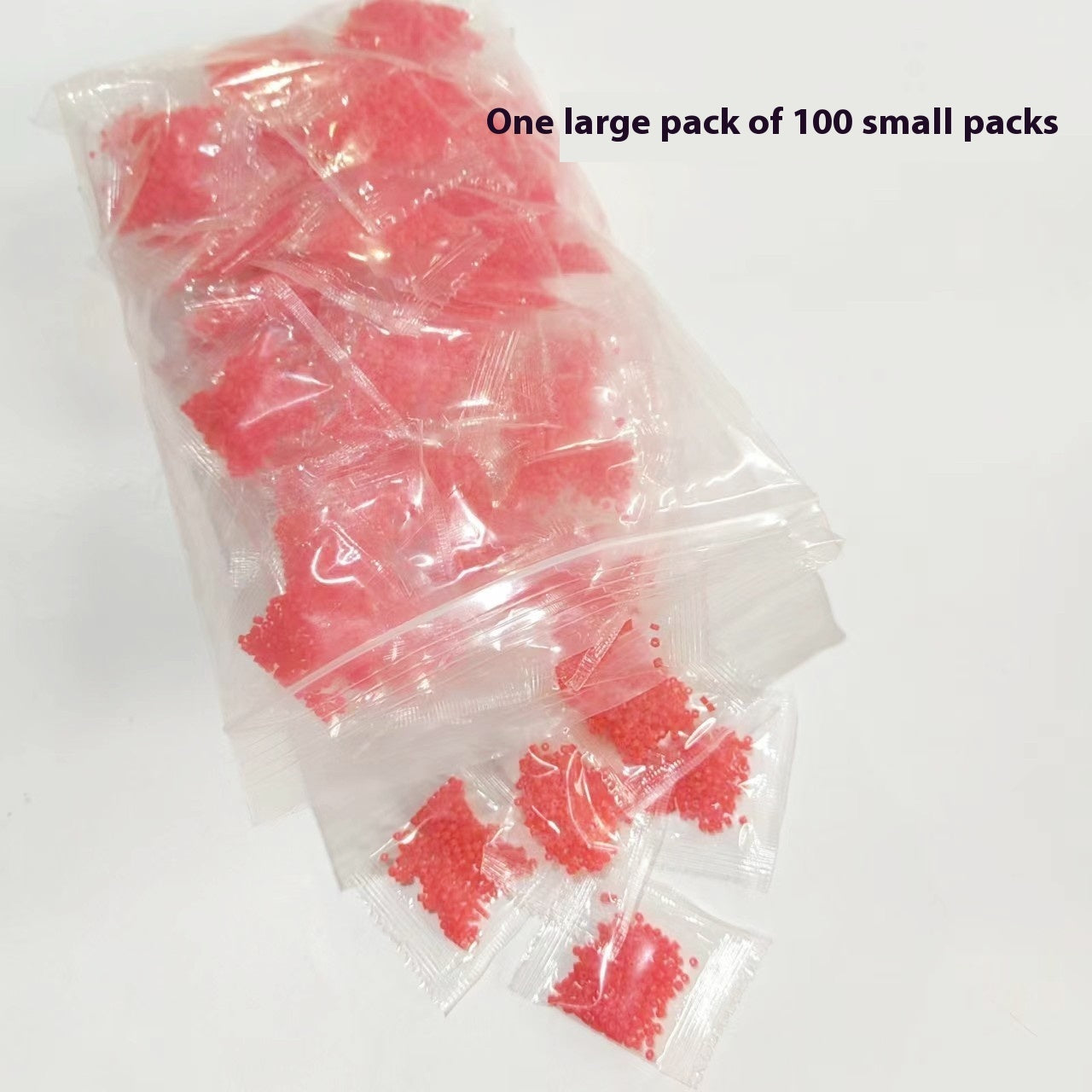 Fishing Accessories Bagged Red Worm Earthworm Clip Rubber Band Fast Binding