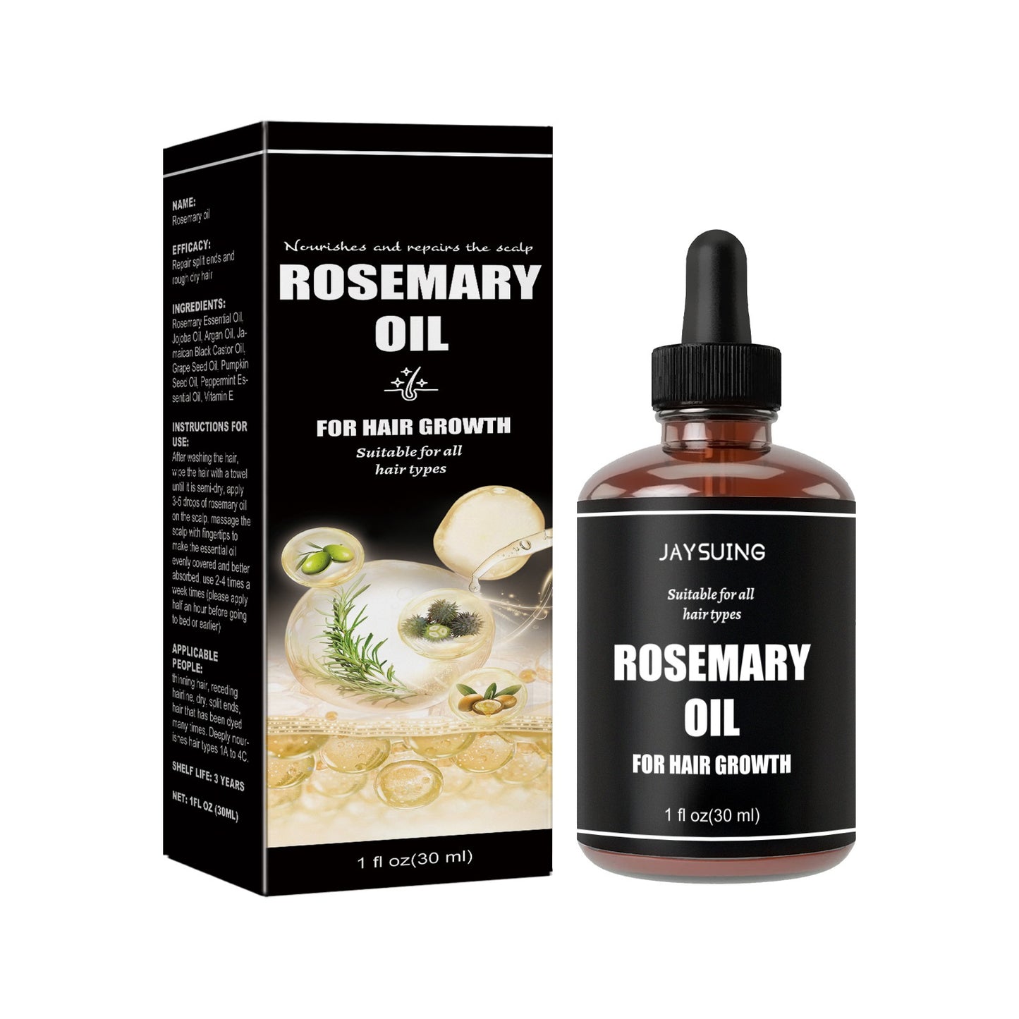 Dense Hair Soft Care Hair Repair Damaged Hair Tail Dry Hair Manic Rosemary Dense