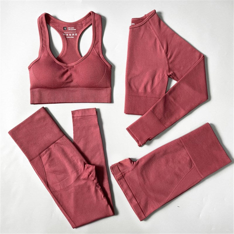 Women's Seamless Exercise Yoga Suit