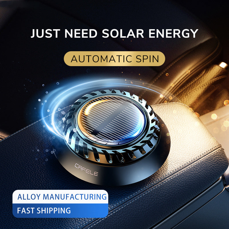 Solar Car Aromatherapy Car Sensor Perfume High-end Ornaments