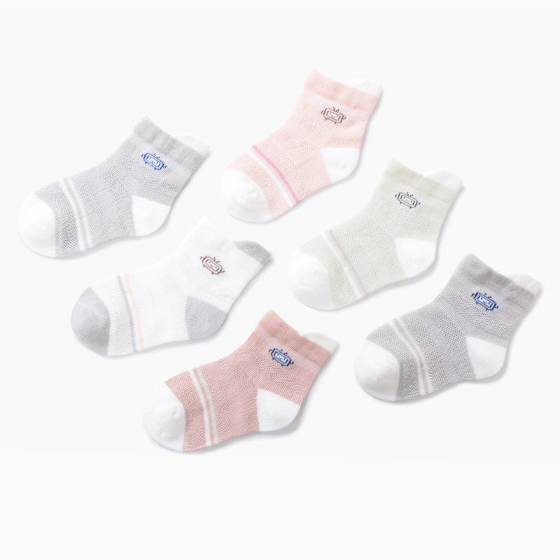 Baby Socks Summer Socks Breathable Summer Thin Section