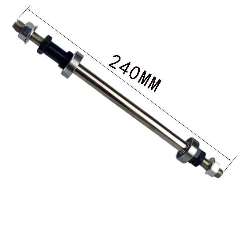 Mountain Bike Snowmobile A Rear Modified Solid Beam Axle