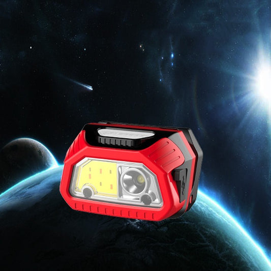 Infrared Sensor Headlamp Fishing USB Charging