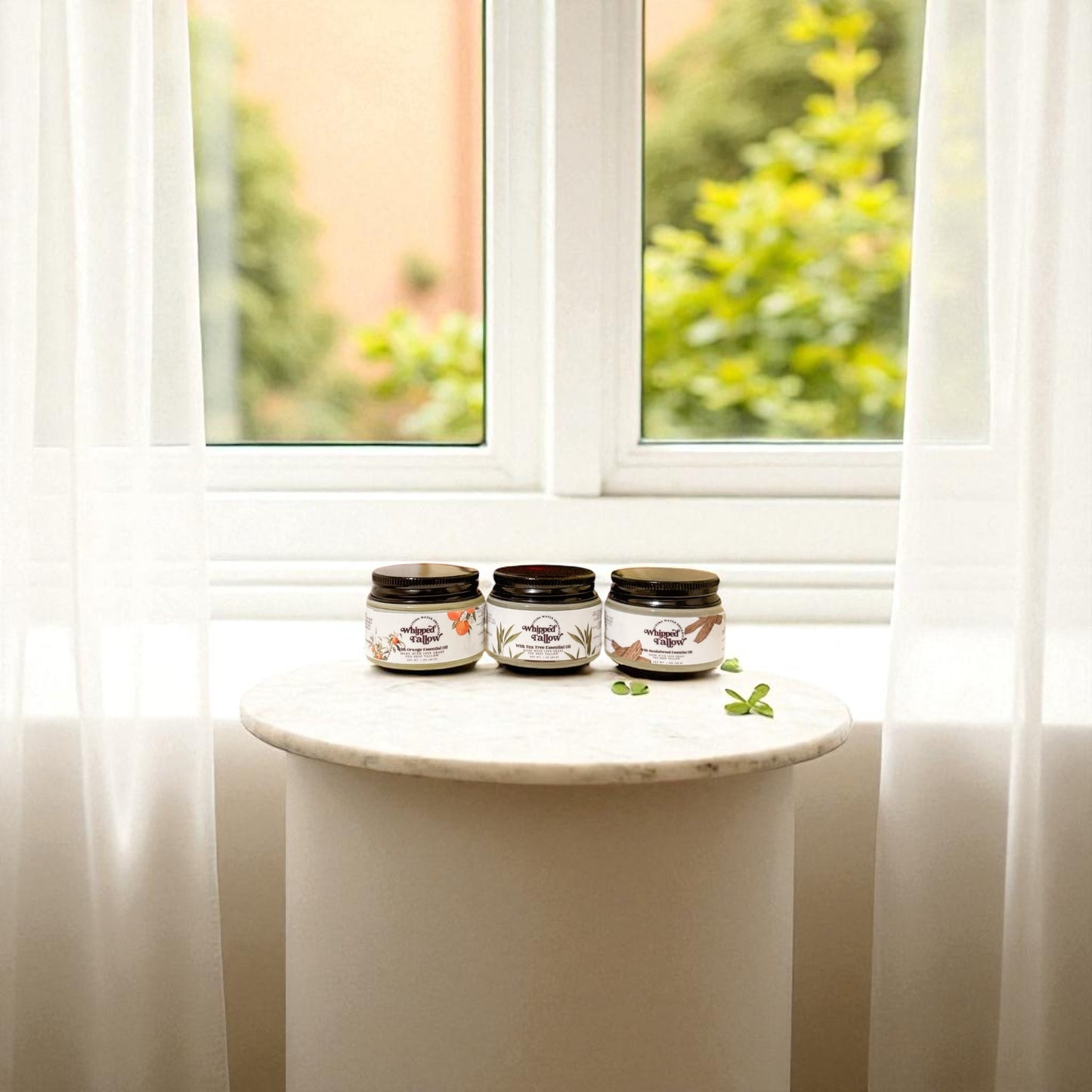 100% Grass Fed Whipped Tallow for Face, Hair, and Skin, Natural Tallow