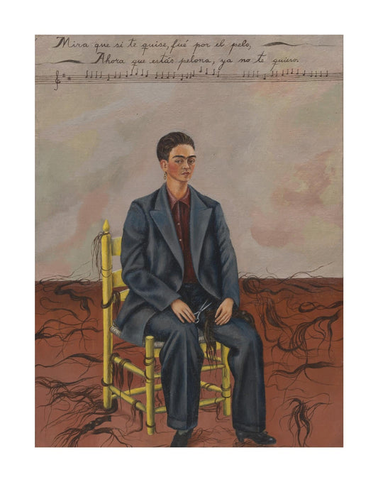 Kahlo - Self Portrait With Cropped Hair