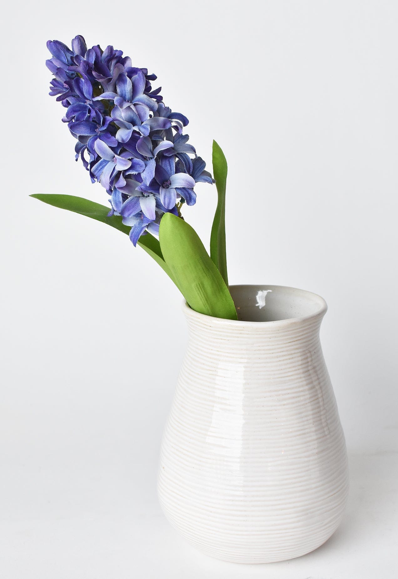 12.5" Faux Hyacinth Purple Violet Stem